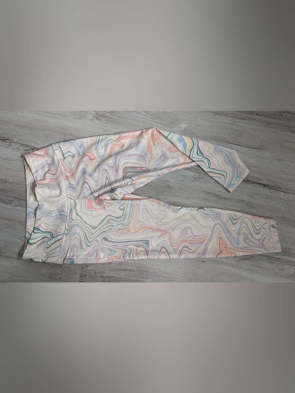 Old Navy Active High Rise Retro Pastel Swirl Leggings XL